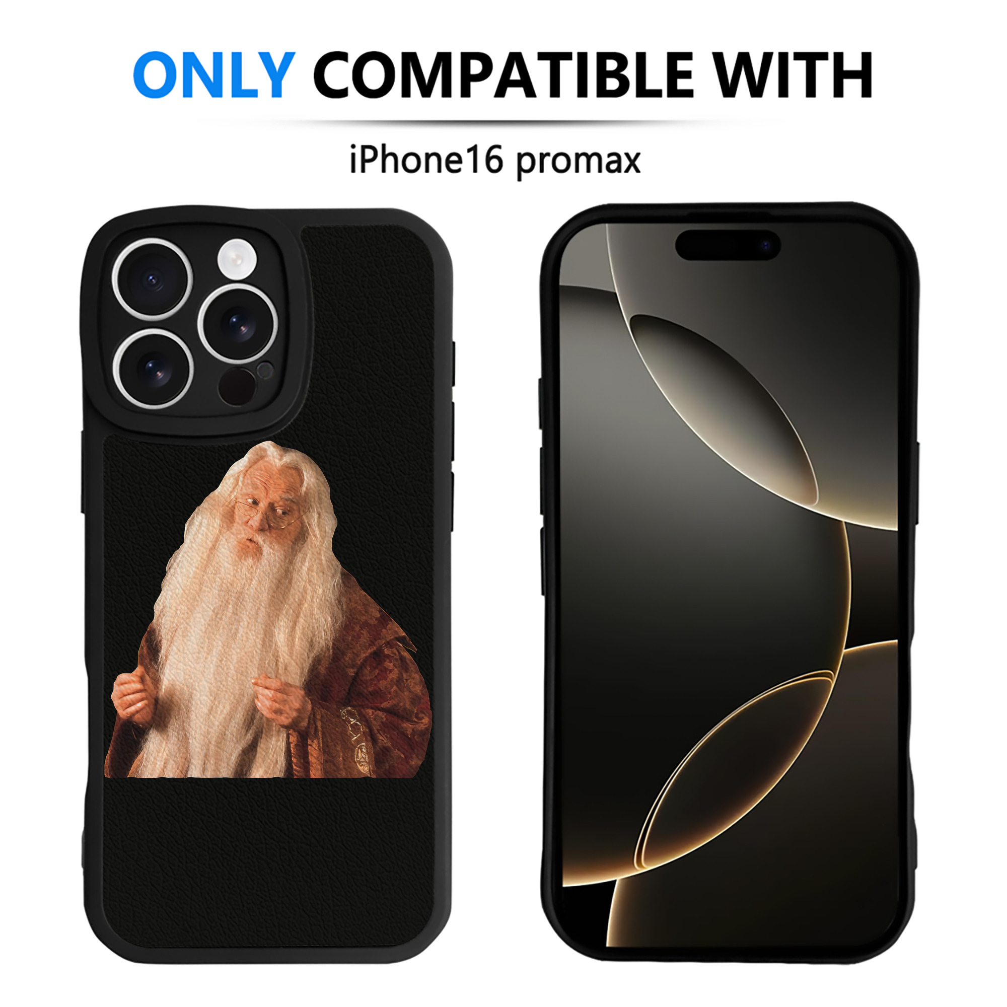 （画像用） Harry Potter ハリー・ポッターシリーズ 【iPhone 16シリーズ対応】シリコンスマホケース（レザー調） 材質：シリコン
